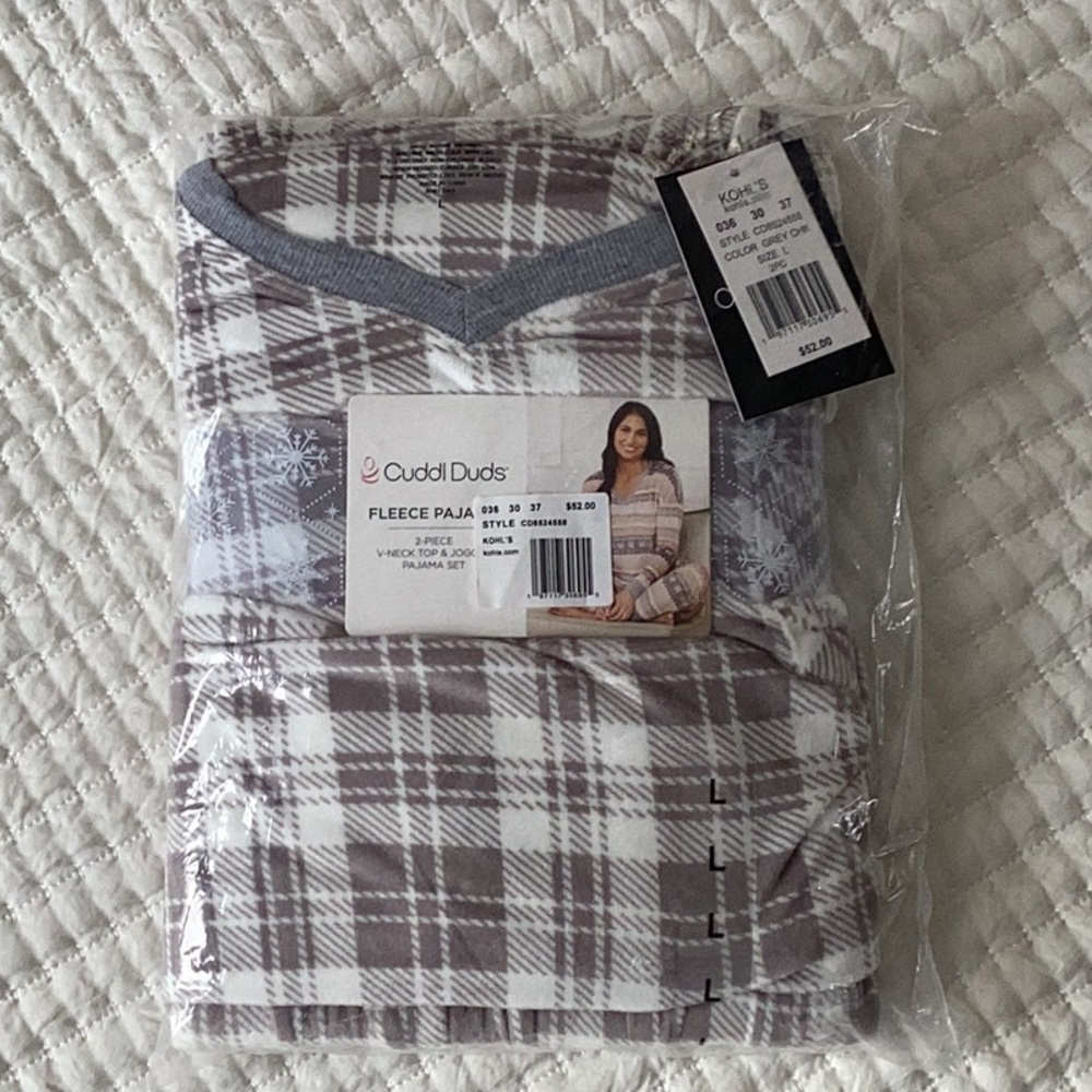 Fleece pajamas a. New in package.
